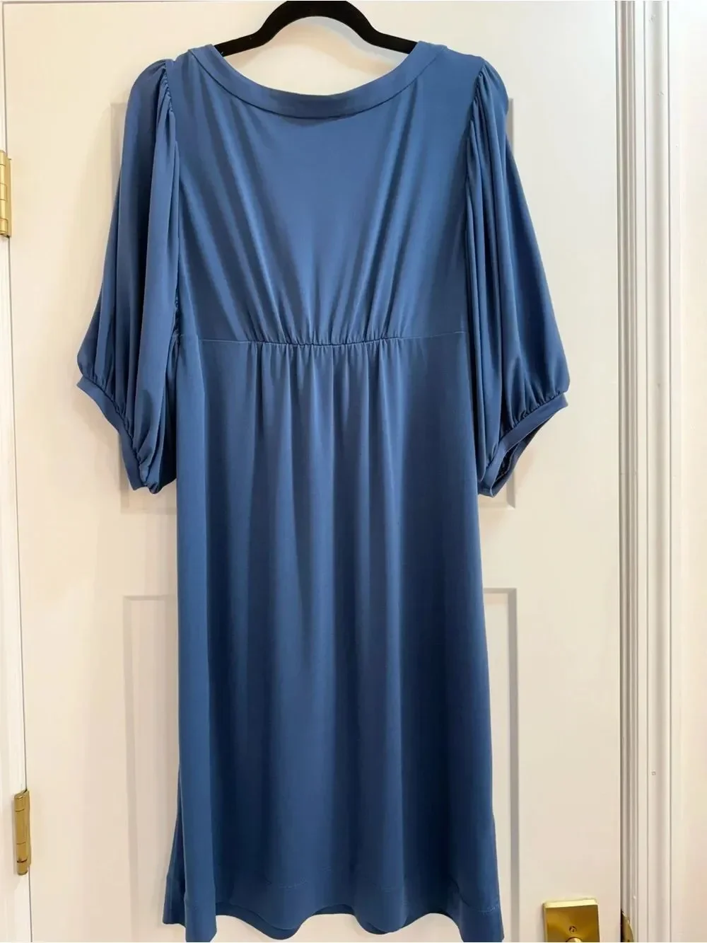 Max & Cleo Empire Waist Balloon Sleeve Dress